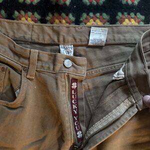 VINTAGE ‼️‼️ Made in the US Lucky brand To tough to die